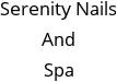 Serenity Nails And Spa Hours of Operation