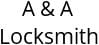 A & A Locksmith Hours of Operation