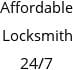 Affordable Locksmith 24/7 Hours of Operation