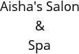 Aisha's Salon & Spa Hours of Operation