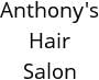 Anthony's Hair Salon Hours of Operation