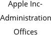 Apple Inc- Administration Offices Hours of Operation
