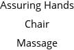 Assuring Hands Chair Massage Hours of Operation