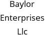 Baylor Enterprises Llc Hours of Operation