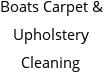 Boats Carpet & Upholstery Cleaning Hours of Operation