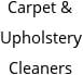 Carpet & Upholstery Cleaners Hours of Operation