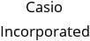 Casio Incorporated Hours of Operation