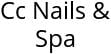 Cc Nails & Spa Hours of Operation