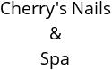 Cherry's Nails & Spa Hours of Operation