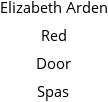Elizabeth Arden Red Door Spas Hours of Operation