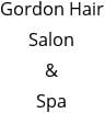 Gordon Hair Salon & Spa Hours of Operation