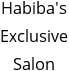 Habiba's Exclusive Salon Hours of Operation