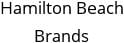 Hamilton Beach Brands Hours of Operation