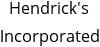 Hendrick's Incorporated Hours of Operation