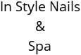 In Style Nails & Spa Hours of Operation