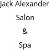 Jack Alexander Salon & Spa Hours of Operation