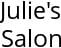 Julie's Salon Hours of Operation
