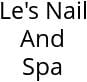 Le's Nail And Spa Hours of Operation