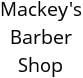 Mackey's Barber Shop Hours of Operation