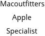 Macoutfitters Apple Specialist Hours of Operation