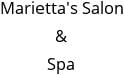 Marietta's Salon & Spa Hours of Operation