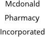Mcdonald Pharmacy Incorporated Hours of Operation