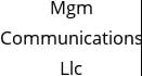 Mgm Communications Llc Hours of Operation