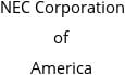 NEC Corporation of America Hours of Operation