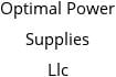 Optimal Power Supplies Llc Hours of Operation