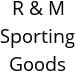 R & M Sporting Goods Hours of Operation