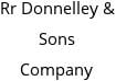 Rr Donnelley & Sons Company Hours of Operation