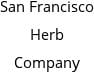San Francisco Herb Company Hours of Operation