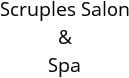 Scruples Salon & Spa Hours of Operation