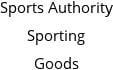 Sports Authority Sporting Goods Hours of Operation