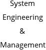 System Engineering & Management Hours of Operation
